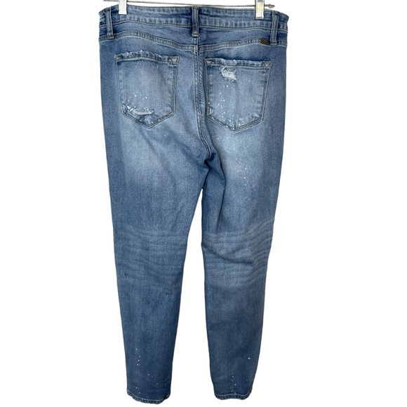 KanCan bleach splatter boyfriend jeans sz 28 - Picture 6 of 7